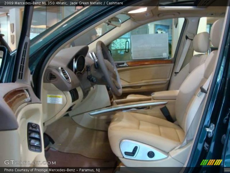 Jade Green Metallic / Cashmere 2009 Mercedes-Benz ML 350 4Matic