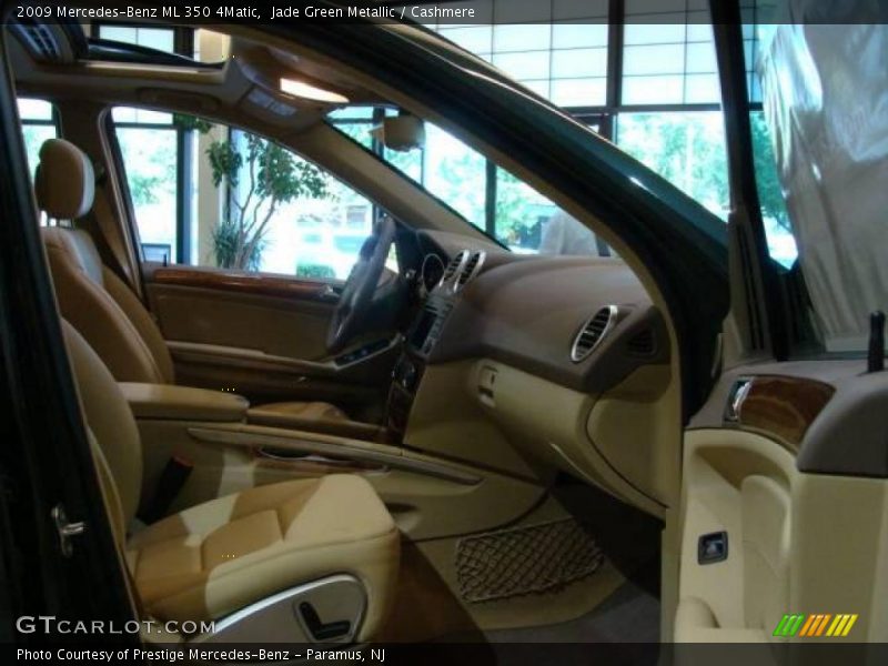 Jade Green Metallic / Cashmere 2009 Mercedes-Benz ML 350 4Matic