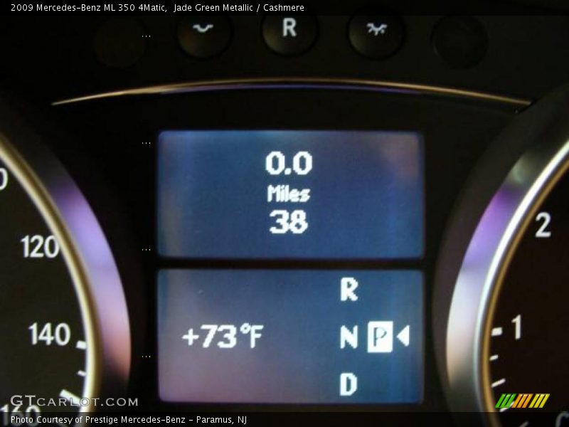 Jade Green Metallic / Cashmere 2009 Mercedes-Benz ML 350 4Matic