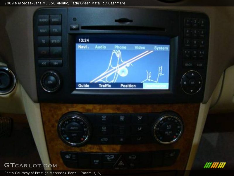 Jade Green Metallic / Cashmere 2009 Mercedes-Benz ML 350 4Matic