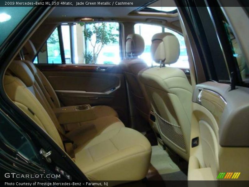 Jade Green Metallic / Cashmere 2009 Mercedes-Benz ML 350 4Matic