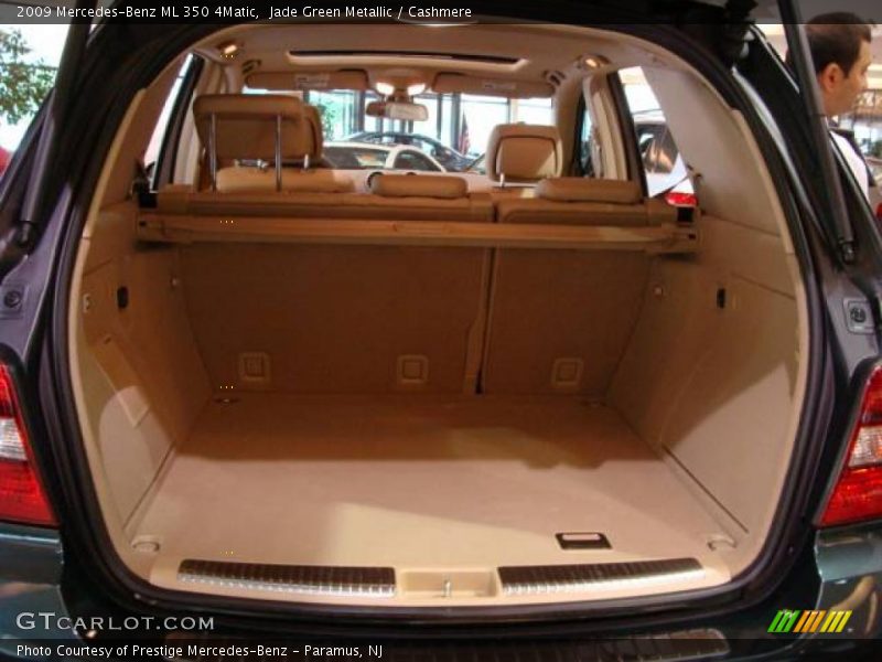 Jade Green Metallic / Cashmere 2009 Mercedes-Benz ML 350 4Matic