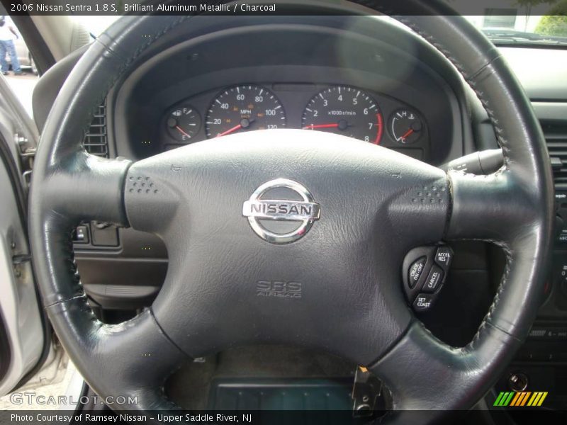 Brilliant Aluminum Metallic / Charcoal 2006 Nissan Sentra 1.8 S