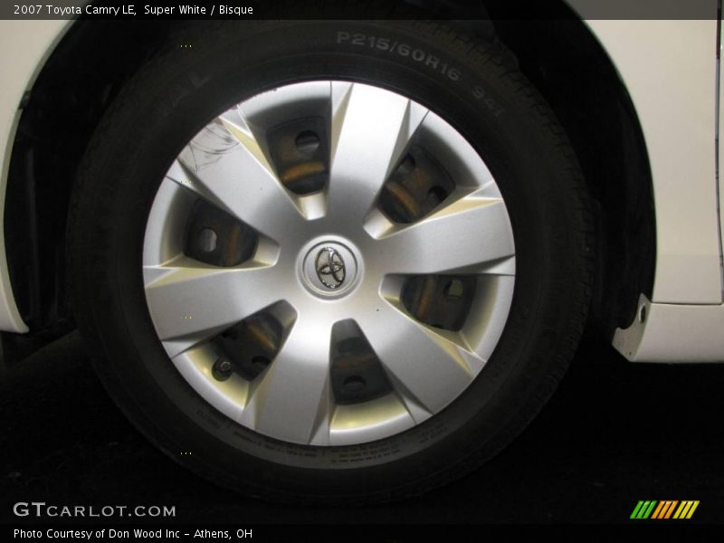 Super White / Bisque 2007 Toyota Camry LE