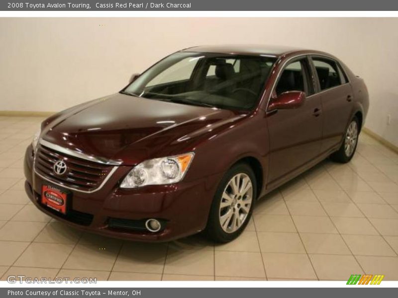 Cassis Red Pearl / Dark Charcoal 2008 Toyota Avalon Touring