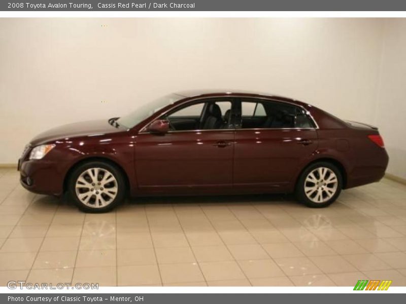 Cassis Red Pearl / Dark Charcoal 2008 Toyota Avalon Touring