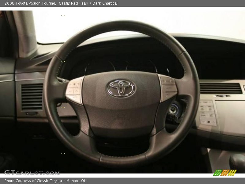 Cassis Red Pearl / Dark Charcoal 2008 Toyota Avalon Touring