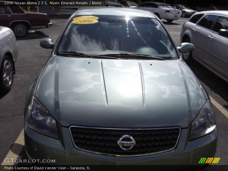 Mystic Emerald Metallic / Blond 2006 Nissan Altima 2.5 S