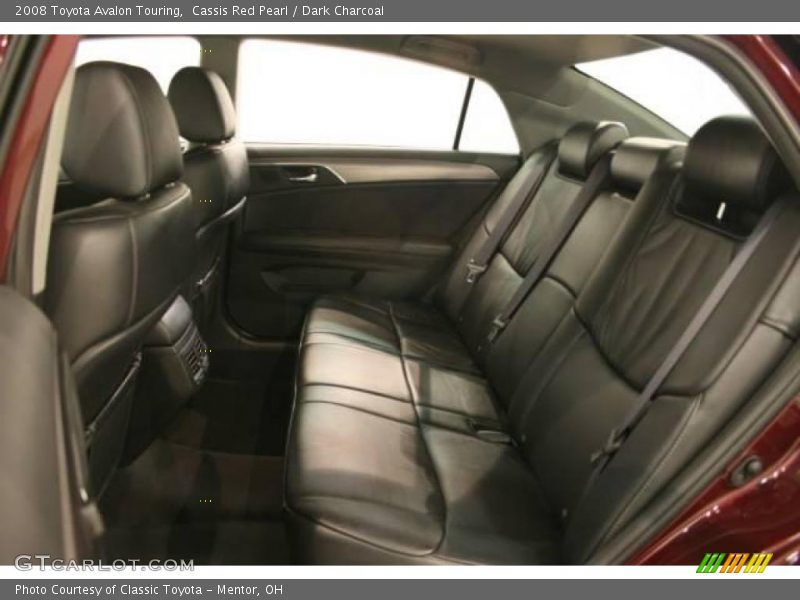 Cassis Red Pearl / Dark Charcoal 2008 Toyota Avalon Touring
