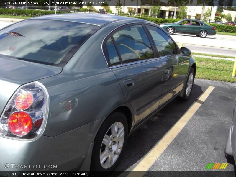 Mystic Emerald Metallic / Blond 2006 Nissan Altima 2.5 S