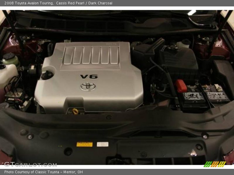 Cassis Red Pearl / Dark Charcoal 2008 Toyota Avalon Touring