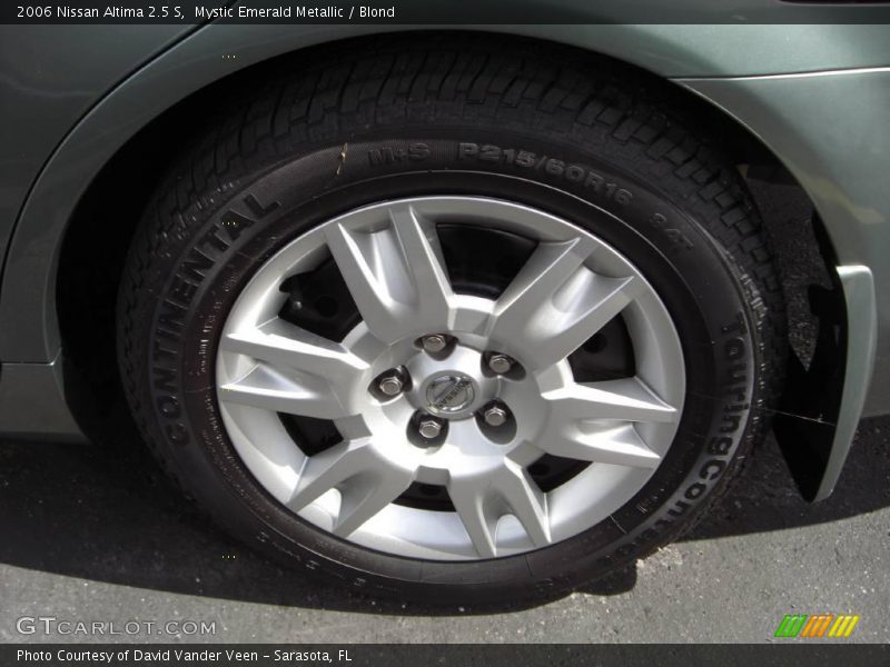 Mystic Emerald Metallic / Blond 2006 Nissan Altima 2.5 S