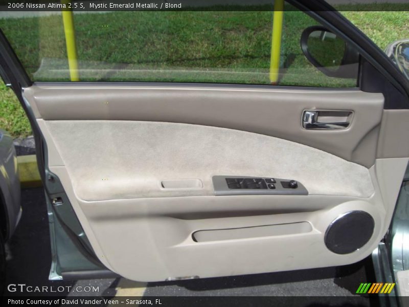Mystic Emerald Metallic / Blond 2006 Nissan Altima 2.5 S