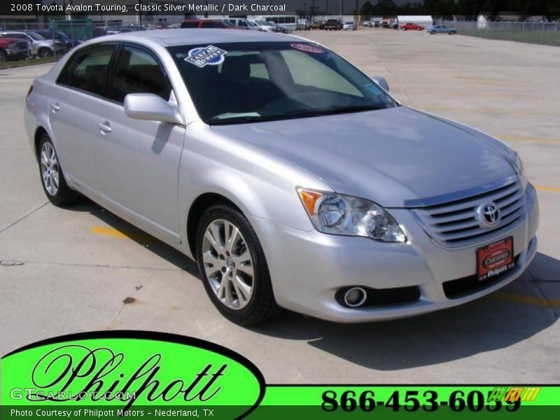 Classic Silver Metallic / Dark Charcoal 2008 Toyota Avalon Touring