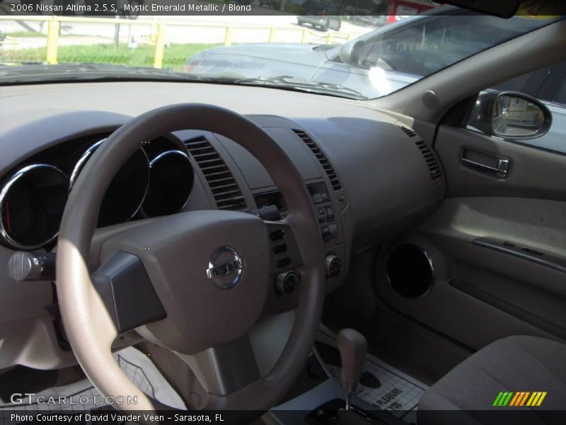 Mystic Emerald Metallic / Blond 2006 Nissan Altima 2.5 S