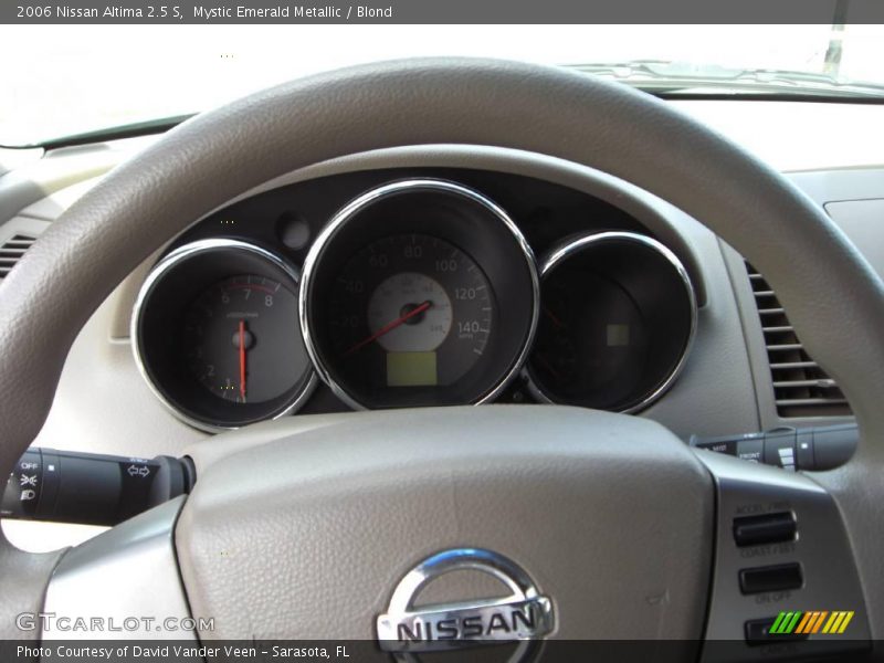 Mystic Emerald Metallic / Blond 2006 Nissan Altima 2.5 S