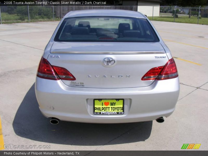 Classic Silver Metallic / Dark Charcoal 2008 Toyota Avalon Touring