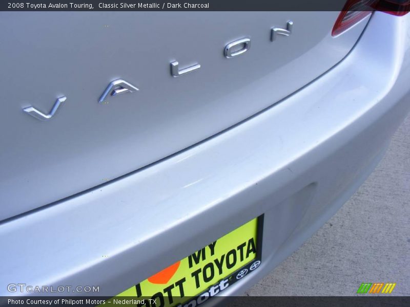 Classic Silver Metallic / Dark Charcoal 2008 Toyota Avalon Touring