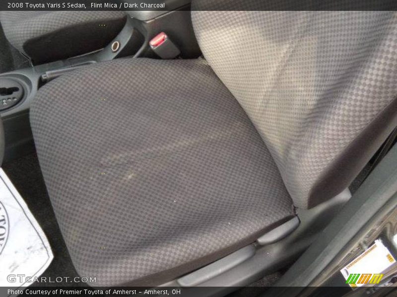 Flint Mica / Dark Charcoal 2008 Toyota Yaris S Sedan