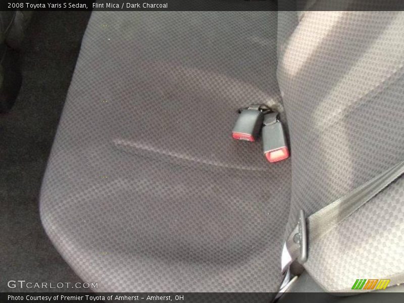 Flint Mica / Dark Charcoal 2008 Toyota Yaris S Sedan