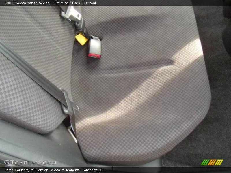 Flint Mica / Dark Charcoal 2008 Toyota Yaris S Sedan