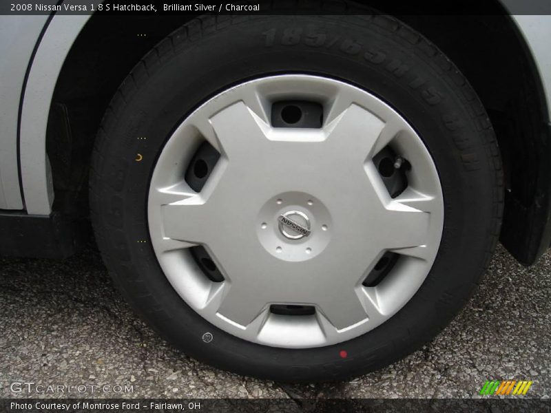 Brilliant Silver / Charcoal 2008 Nissan Versa 1.8 S Hatchback