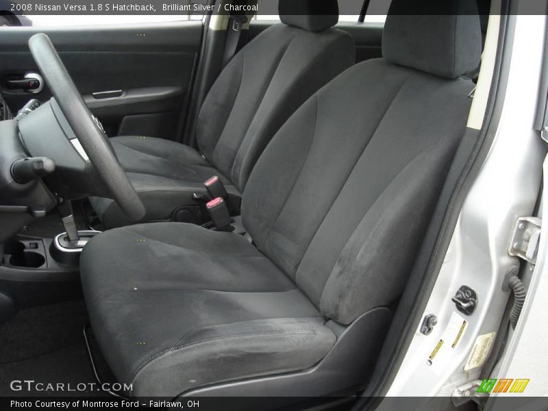 Brilliant Silver / Charcoal 2008 Nissan Versa 1.8 S Hatchback