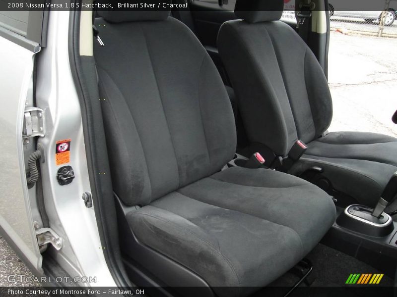 Brilliant Silver / Charcoal 2008 Nissan Versa 1.8 S Hatchback