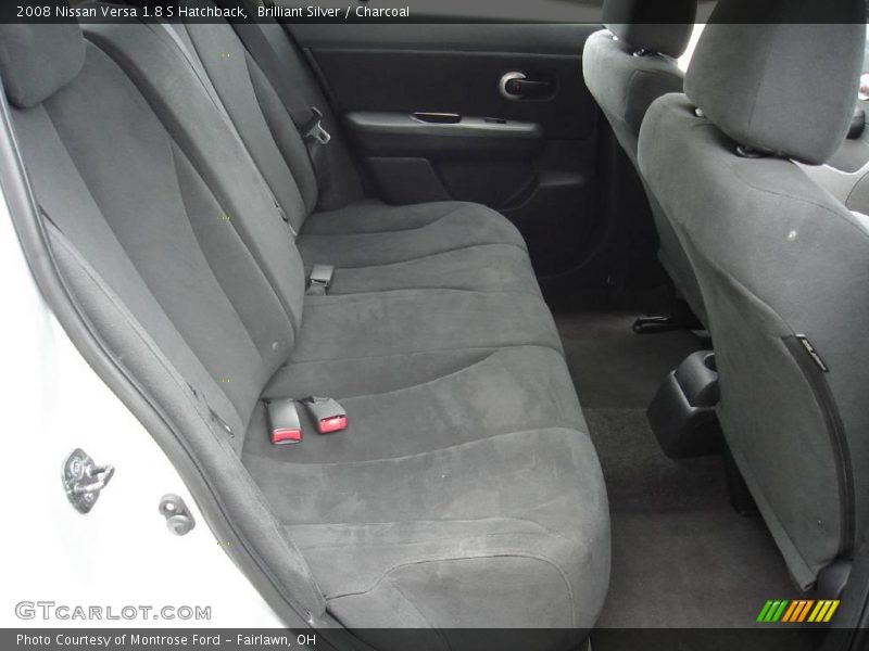 Brilliant Silver / Charcoal 2008 Nissan Versa 1.8 S Hatchback