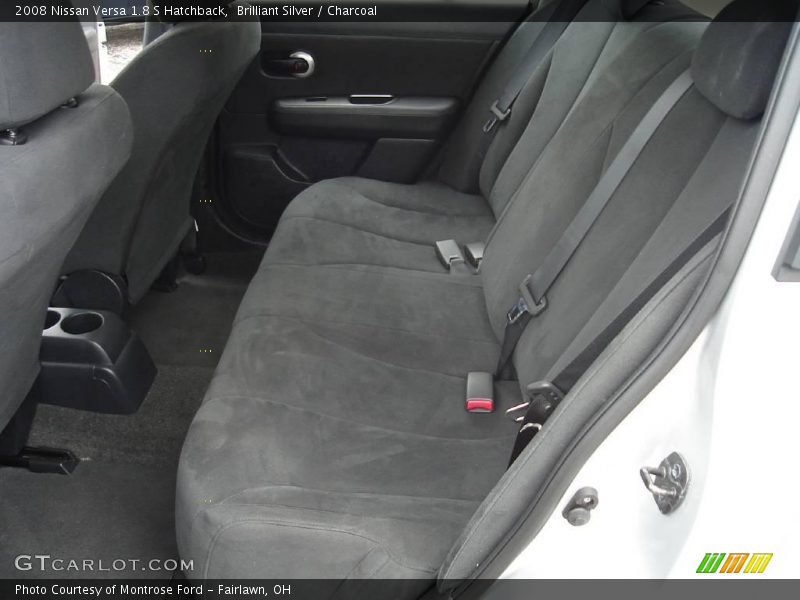 Brilliant Silver / Charcoal 2008 Nissan Versa 1.8 S Hatchback