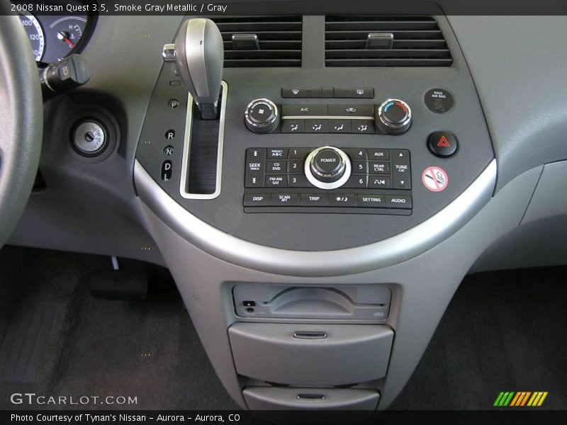 Smoke Gray Metallic / Gray 2008 Nissan Quest 3.5