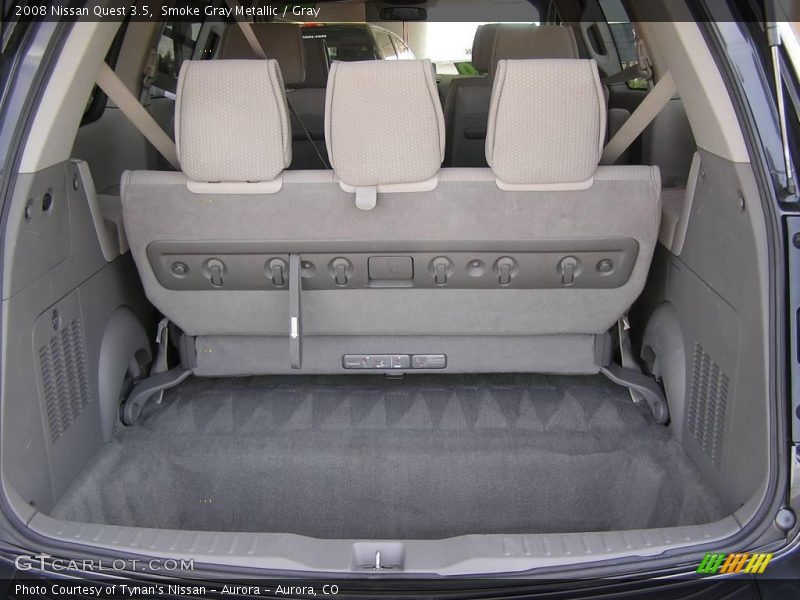 Smoke Gray Metallic / Gray 2008 Nissan Quest 3.5