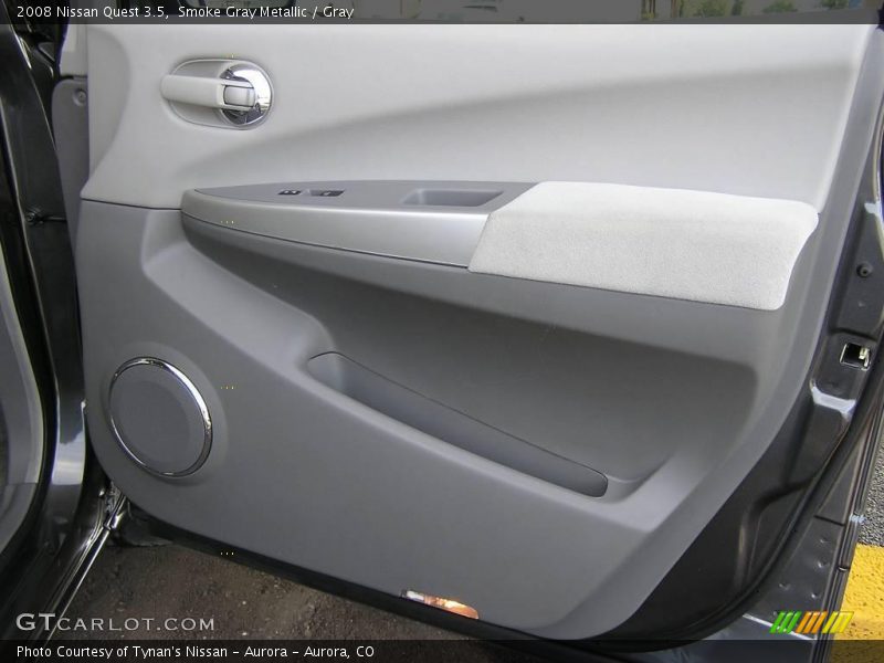 Smoke Gray Metallic / Gray 2008 Nissan Quest 3.5