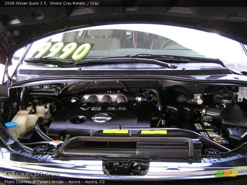 Smoke Gray Metallic / Gray 2008 Nissan Quest 3.5