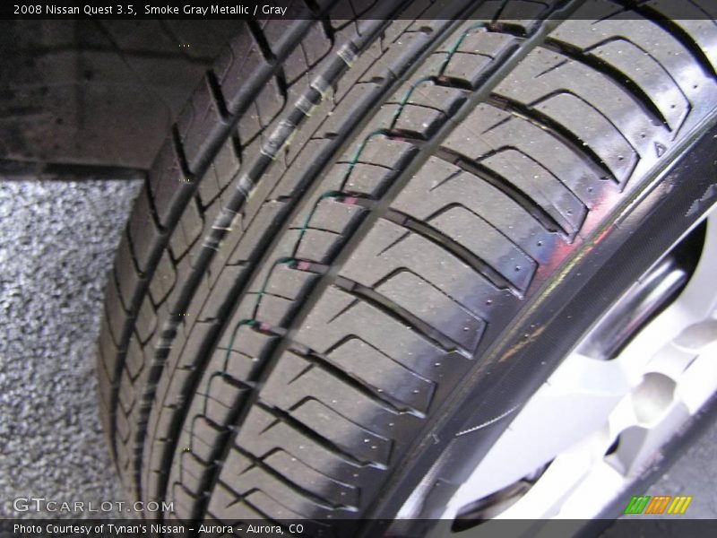 Smoke Gray Metallic / Gray 2008 Nissan Quest 3.5