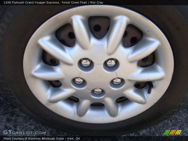 Forest Green Pearl / Mist Gray 1998 Plymouth Grand Voyager Expresso