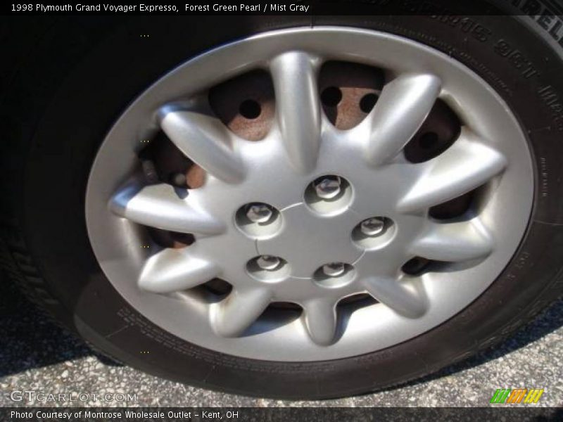 Forest Green Pearl / Mist Gray 1998 Plymouth Grand Voyager Expresso