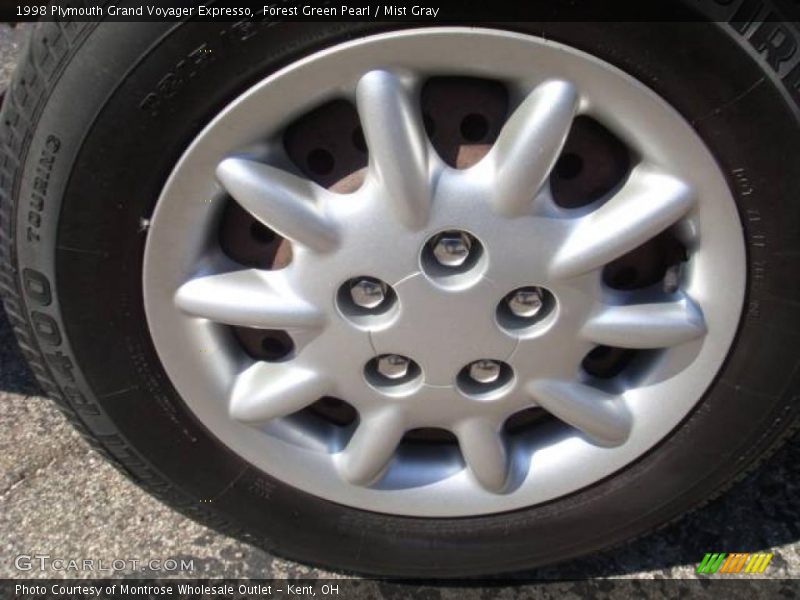 Forest Green Pearl / Mist Gray 1998 Plymouth Grand Voyager Expresso