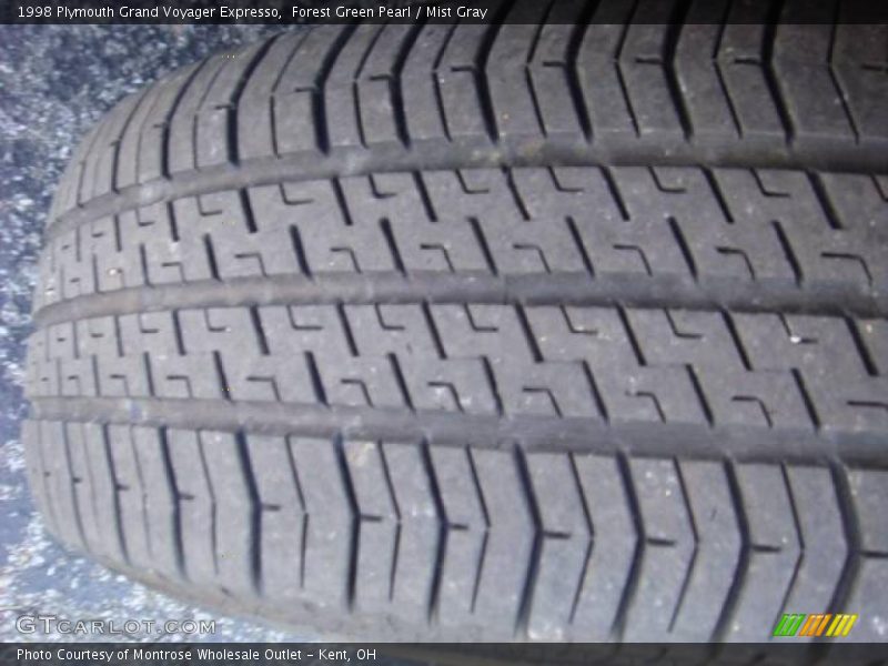Forest Green Pearl / Mist Gray 1998 Plymouth Grand Voyager Expresso