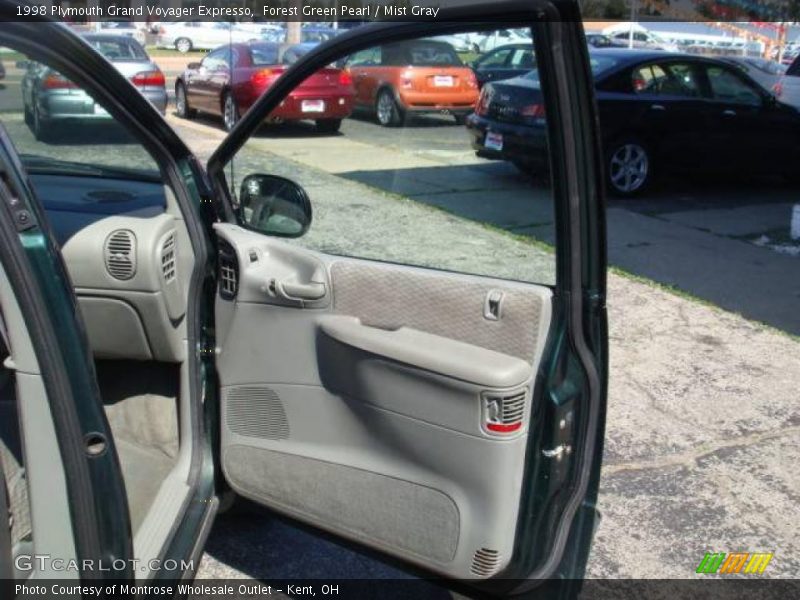 Forest Green Pearl / Mist Gray 1998 Plymouth Grand Voyager Expresso