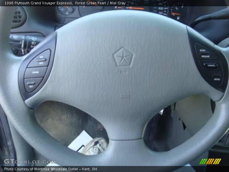 Forest Green Pearl / Mist Gray 1998 Plymouth Grand Voyager Expresso