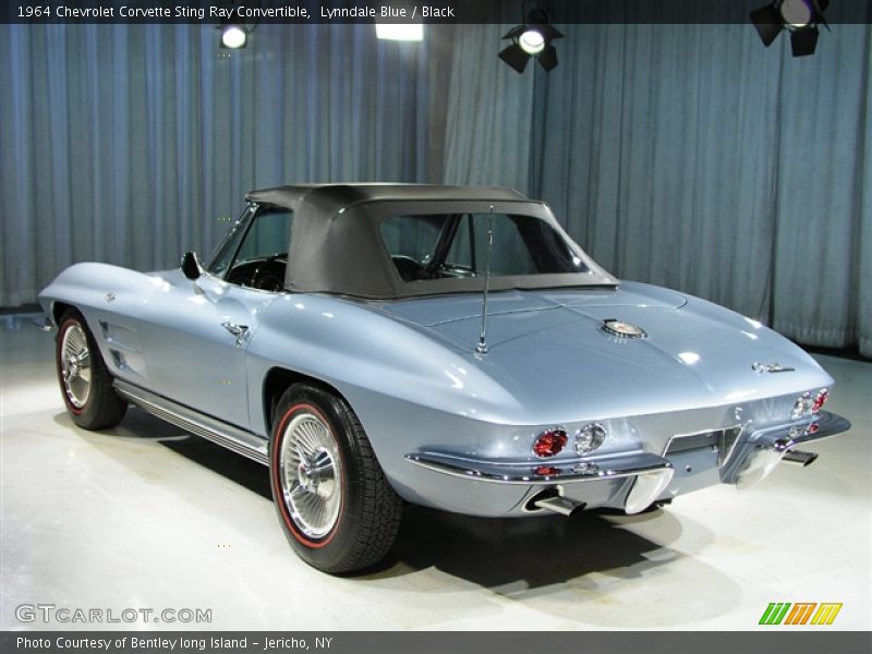 Lynndale Blue / Black 1964 Chevrolet Corvette Sting Ray Convertible