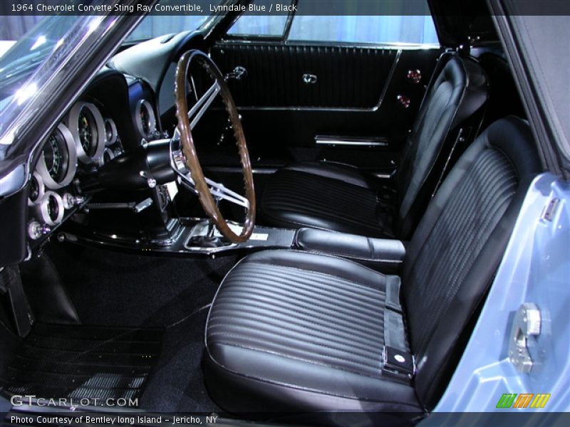 Lynndale Blue / Black 1964 Chevrolet Corvette Sting Ray Convertible