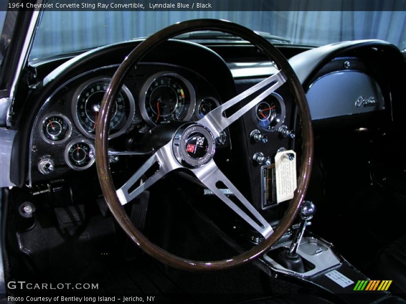 Lynndale Blue / Black 1964 Chevrolet Corvette Sting Ray Convertible