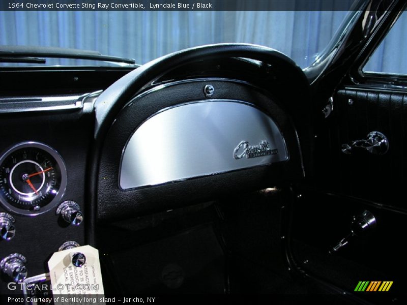 Lynndale Blue / Black 1964 Chevrolet Corvette Sting Ray Convertible
