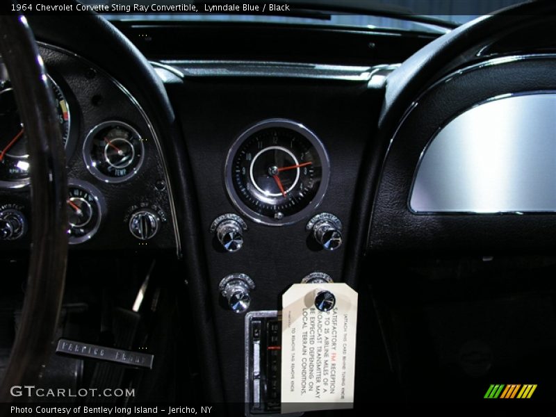 Lynndale Blue / Black 1964 Chevrolet Corvette Sting Ray Convertible