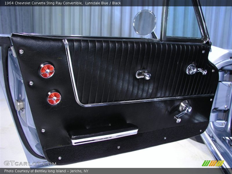 Lynndale Blue / Black 1964 Chevrolet Corvette Sting Ray Convertible