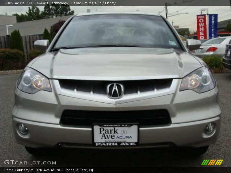 Palladium Metallic / Ebony 2009 Acura RDX SH-AWD Technology