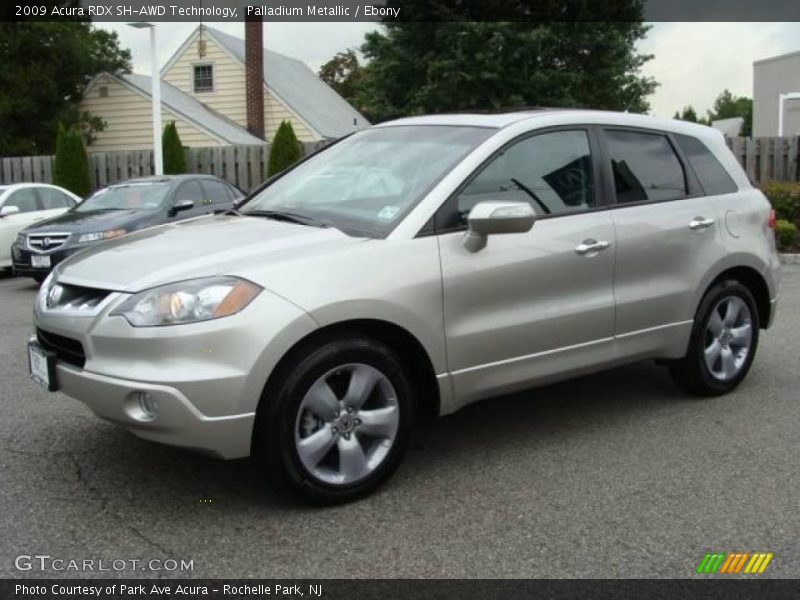 Palladium Metallic / Ebony 2009 Acura RDX SH-AWD Technology