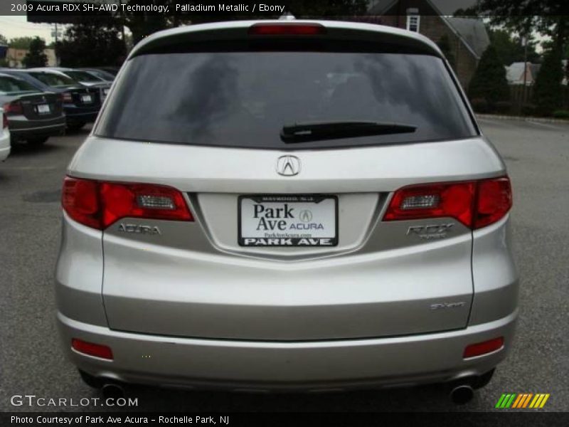 Palladium Metallic / Ebony 2009 Acura RDX SH-AWD Technology